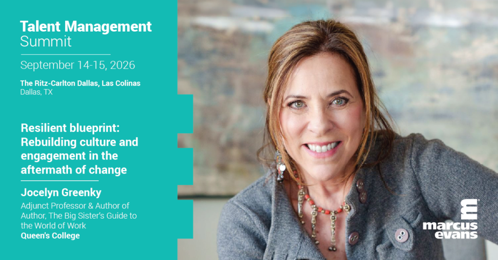 Jocelyn Greenky, panelist at the 2026 marcus evans Talent Management Summit in Dallas